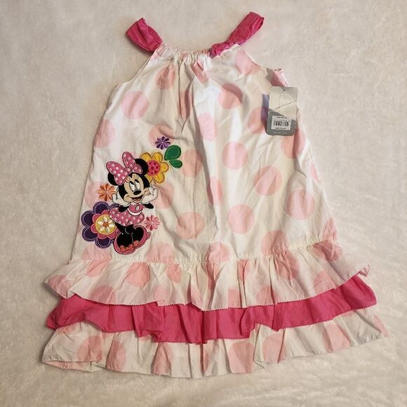 Disney's Girls Minnie Mouse Dress Size 4 - Picture 1 of 8